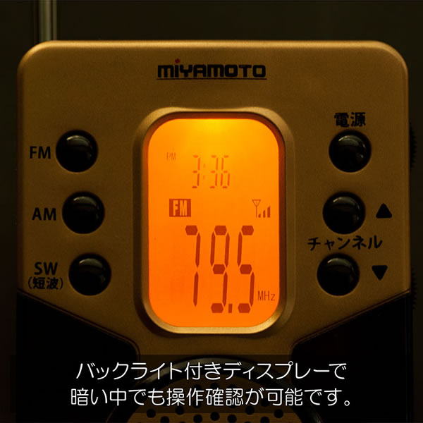 MIYAMOTO �V���Z�`���[�j���O�Ή� �Z�g���W�I<br />�Z�g�iSW�j�AAM�AFM�A���C�hFM�̎�M�Ή�<br />�Z�g�����̊����j���[�X�����n���p������\�C���[�W3