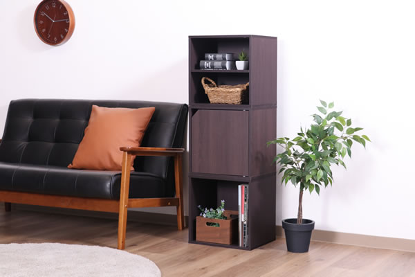 �L���[�u�{�b�N�X ���t �u���E��CB35DR(BR) 2�Z�b�g�C���[�W13