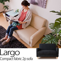 2人掛けコンパクトソファ/Largo（ラルゴ）イメージ画像
