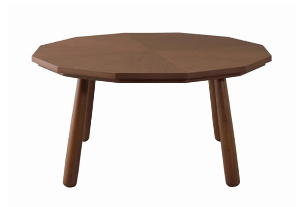 天然木 こたつテーブル 12角形 80×80cmイメージ10